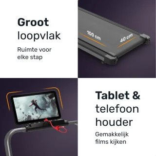 Skoov Inklapbare Loopband 1-12 km/u