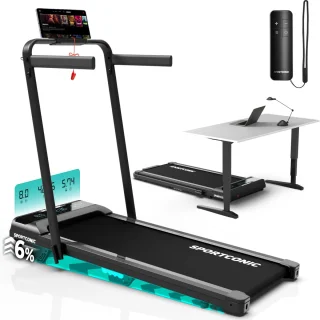 Sportconic Loopband 1-12km/u Inklapbaar Walking Pad