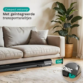 Sportconic Loopband 1-12km/u Inklapbaar Walking Pad