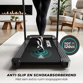 Sportconic Loopband 1-14 km/u Inklapbaar met Hellingfunctie en Tablethouder