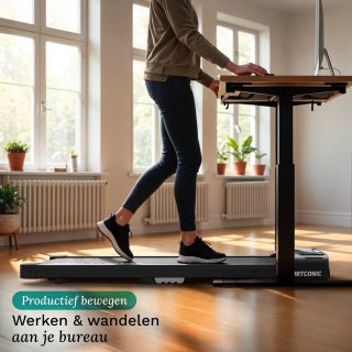 Sportconic Loopband 1-6km/u Walking Pad Inclusief Afstandsbediening