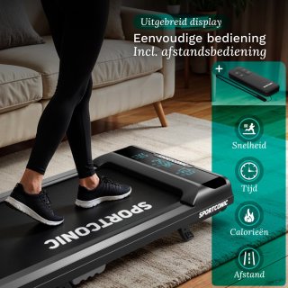 Sportconic Loopband 1-6km/u Walking Pad Inclusief Afstandsbediening