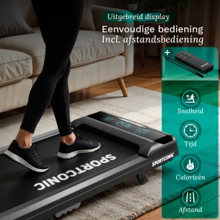 Sportconic Loopband 1-6km/u Walking Pad Inclusief Afstandsbediening