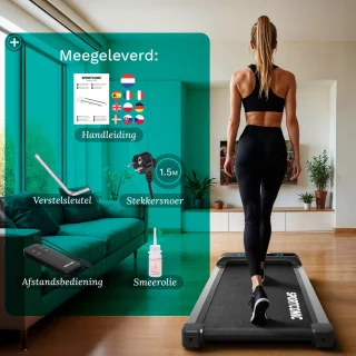 Sportconic Loopband 1-6km/u Walking Pad Inclusief Afstandsbediening