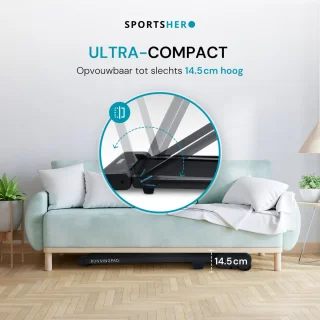 SPORTSHERO RUNNINGPAD PRO S - Hardloopband