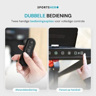 SPORTSHERO RUNNINGPAD PRO S - Hardloopband