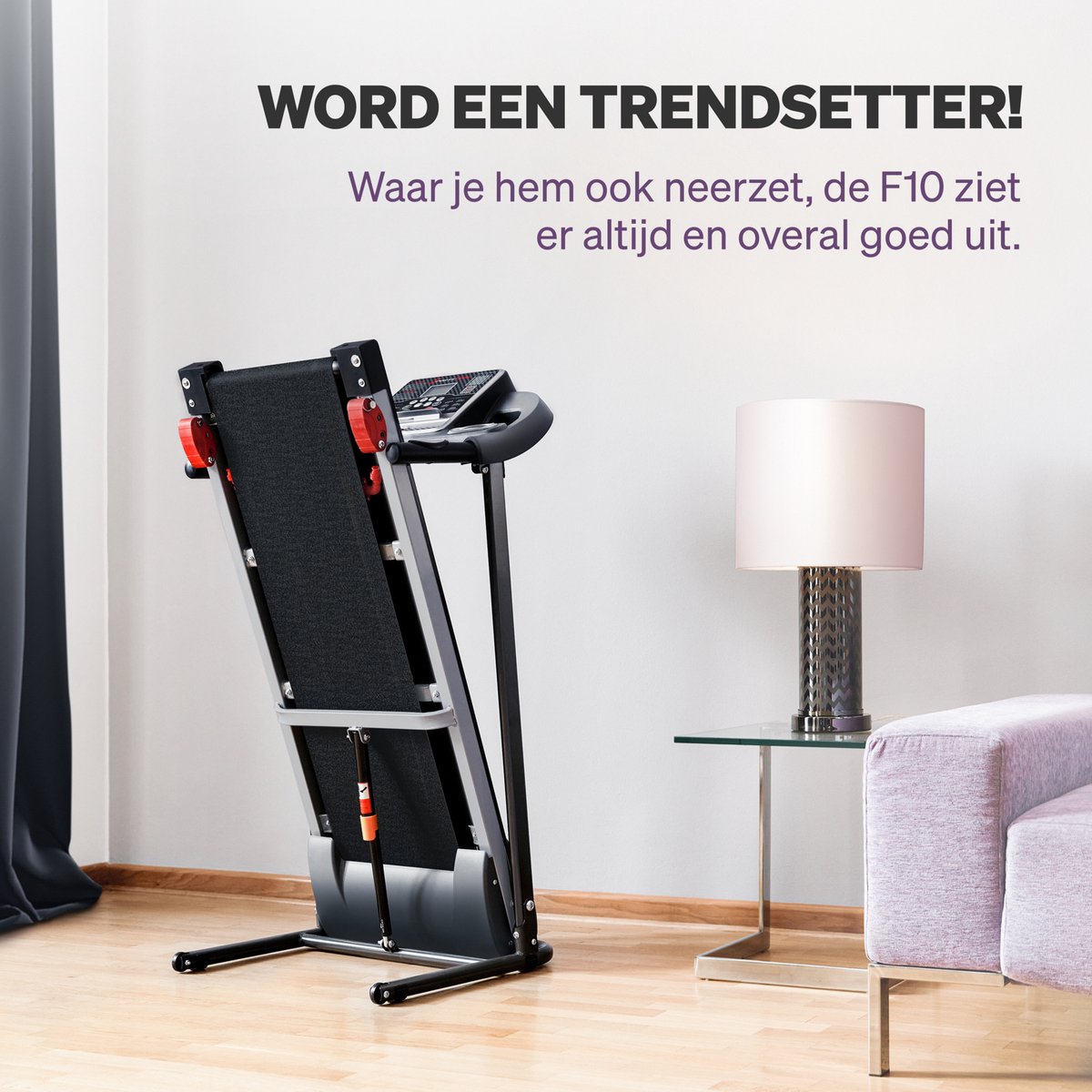 Wat vinden we goed aan de Sportstech F10 loopband