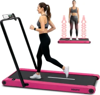 Squatz 2-in-1 Walking Pad Loopband - Roze