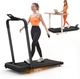 Thuiskantoor Loopband Draagbaar 2-in-1 120 kg