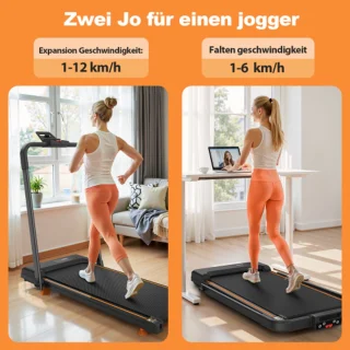 Thuiskantoor Loopband Draagbaar 2-in-1 120 kg