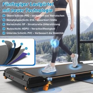 Thuiskantoor Loopmat Loopband Compact met LED-display