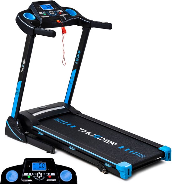 THUNDER ICON-BLUE: compacte krachtpatser voor thuisfitness