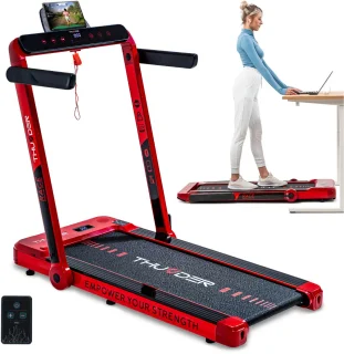 THUNDER® Loopband RACE-RED Opvouwbaar
