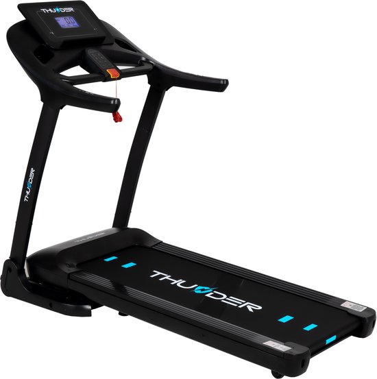 THUNDER PHENOM-S-BLACK — Krachtige, complete loopband voor intensief thuisgebruik