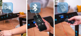 THUNDER RACE-BLACK Loopband Opvouwbaar