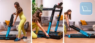 THUNDER RACE-BLACK Loopband Opvouwbaar