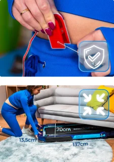 THUNDER Race-Blue Loopband
