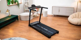 THUNDER ULTRA-BLACK elektrische loopband opvouwbaar