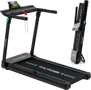 THUNDER ULTRA-BLACK elektrische loopband opvouwbaar