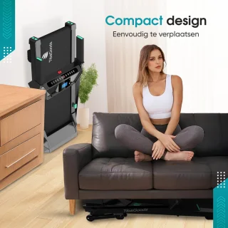 TibaGoods Elektrische Loopband Inklapbaar