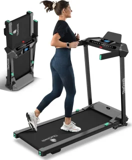 TibaGoods Elektrische Loopband Inklapbaar
