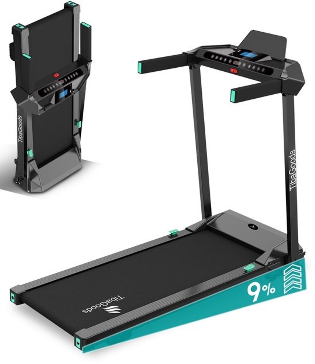 De TibaGoods Elektrische Loopband Inklapbaar Walking Pad Huishoorth in één oogopslag