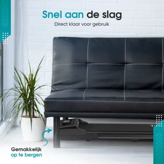 TibaGoods Loopband Inklapbaar Walking Pad Hometrainer