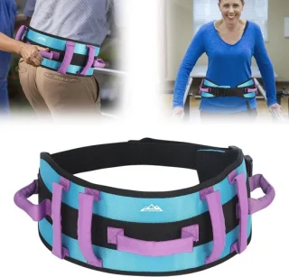 Treadmill transfer belt met 7 handgrepen