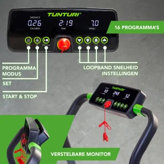 Tunturi Cardio Fit T5 Inklapbare Loopband