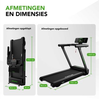 Wat vinden we goed aan de Tunturi Cardio Fit T60 Loopband