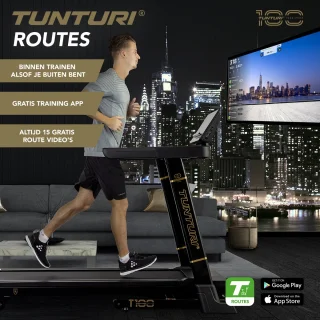Tunturi T100 Centuri Opvouwbare Loopband
