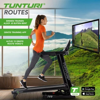 Tunturi T40 Inklapbare Loopband
