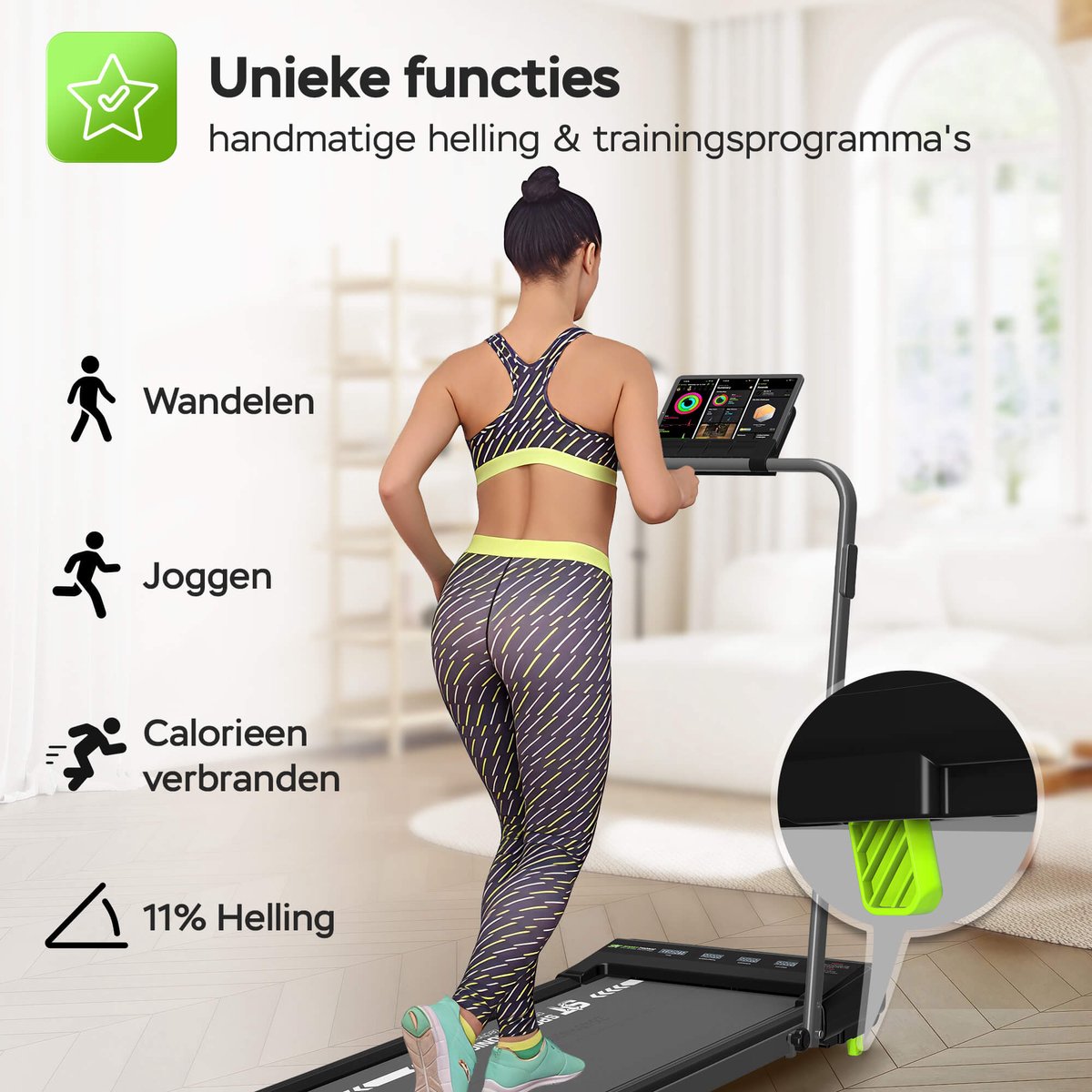 Wat vinden we goed aan de Turbotronic ST-520 Inklapbare Loopband