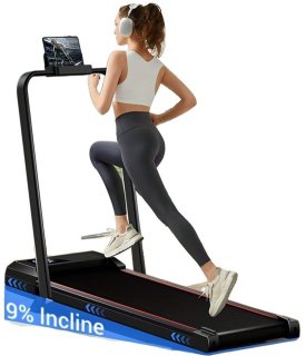 UMAY 3-in-1: compacte, stille loopband voor werk en dagelijks bewegen