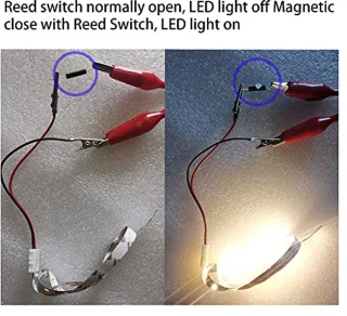 Universeel Reed Switch Normaal Open 2,5x14 mm - 20 stuks