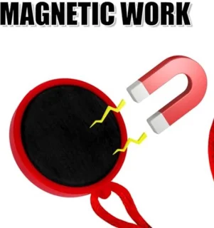 Universele Loopband Magneetsleutel - Set van 2 (Rood)