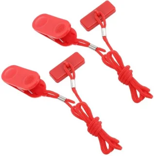 Universele loopbandveiligheidssleutel, magnetische noodstopschakelaar met draadclip