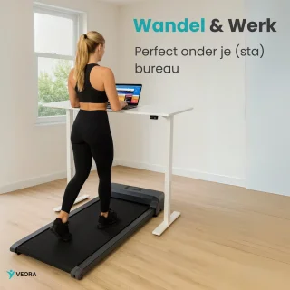 Veora Loopband Walkingpad Zwart