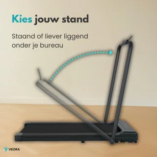 Veora Loopband Walkingpad Zwart