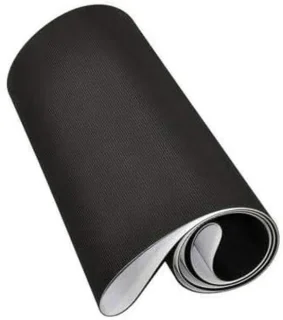 Vervangband voor loopband 420 x 2565 mm - Zwart