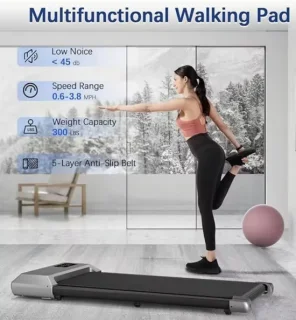 Walking Pad Loopband 2.5HP Zwart