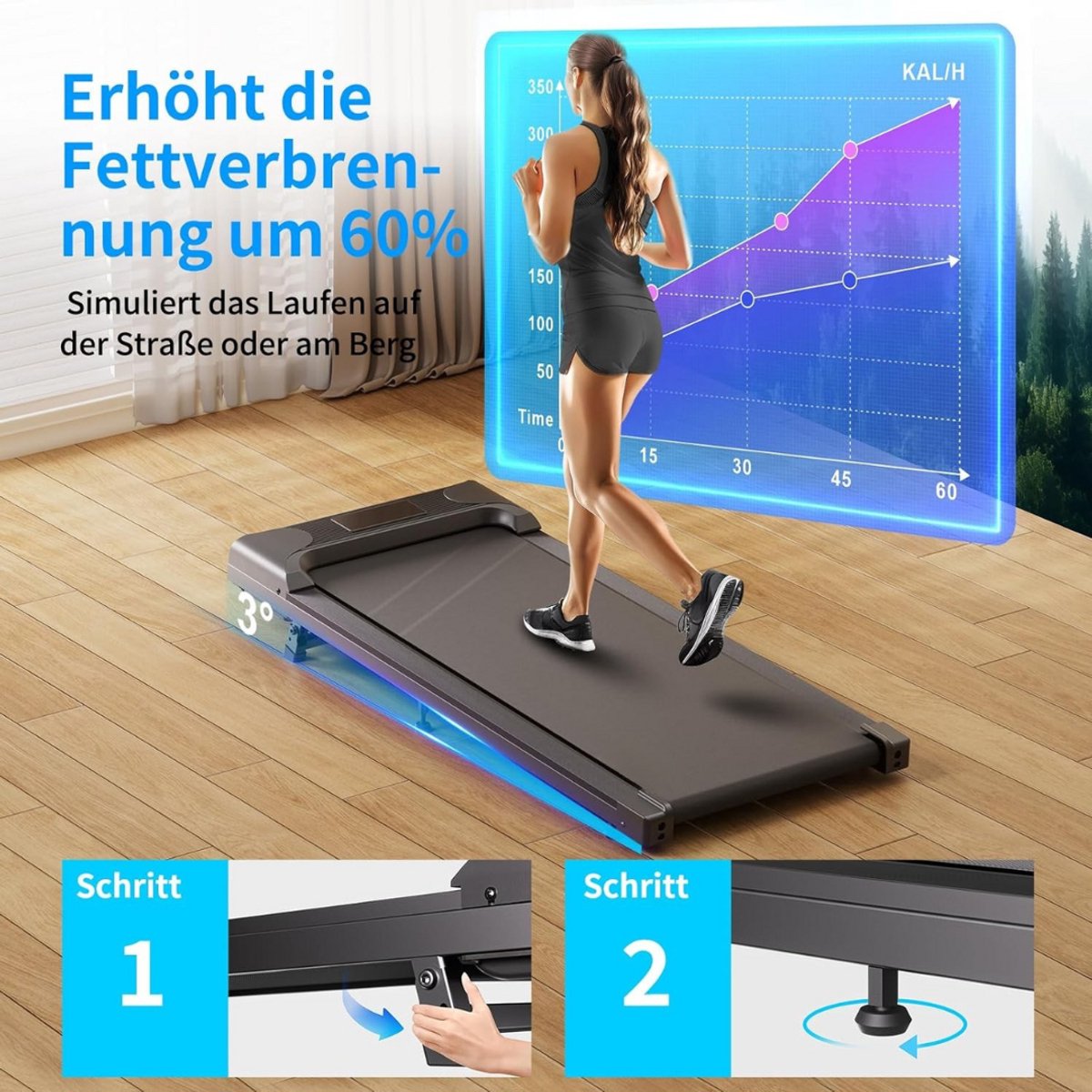Walking Pad Loopband Inklapbaar Voor Thuis