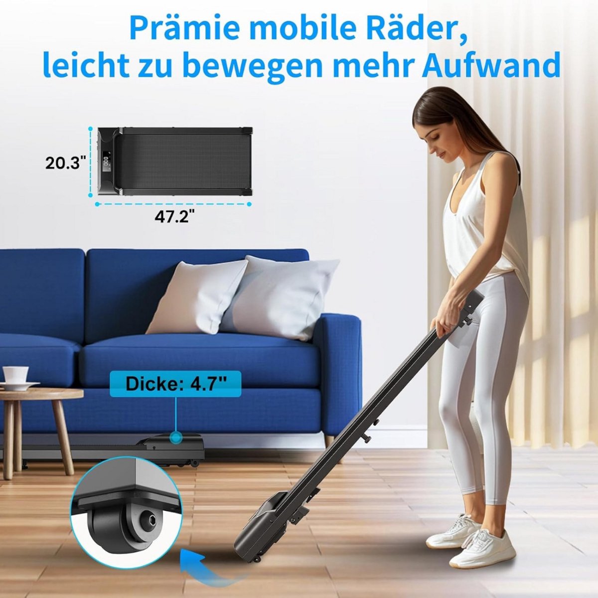 Walking Pad Loopband Inklapbaar Voor Thuis