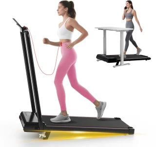 Walking Pad Opvouwbare Loopband Zwart