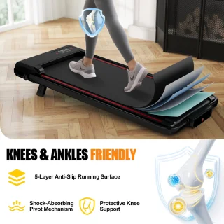 Walking Pad Opvouwbare Loopband Zwart