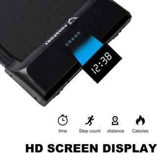 Walking Pad Treadmill Elektrisch Inklapbaar met LCD-display en afstandsbediening