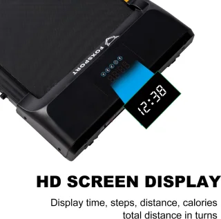 Walking Pad Treadmill Elektrisch Inklapbaar met LCD-display en afstandsbediening