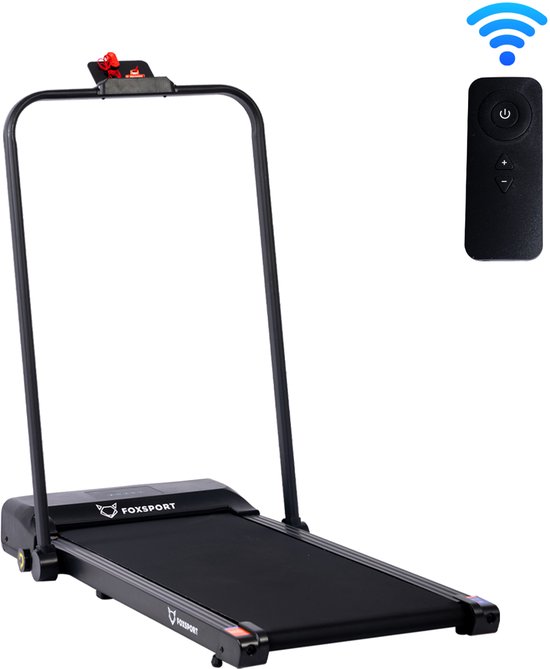 Compacte opvouwbare loopband voor wandelen en licht joggen