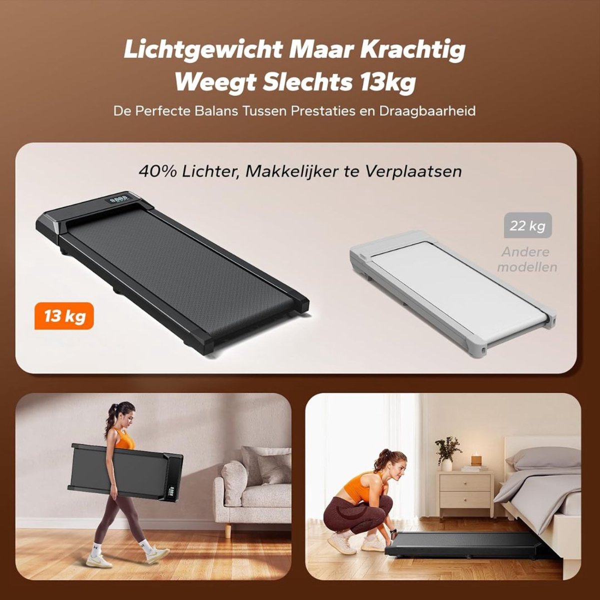 Wat vinden we goed aan de Walking Pad Wandelband Elektrisch