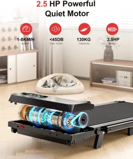 WalkingPad Elektrische Loopband Inklapbaar Zwart